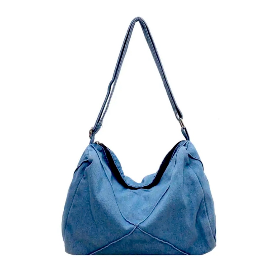 Women’s Denim Crossbody Shoulder Bag